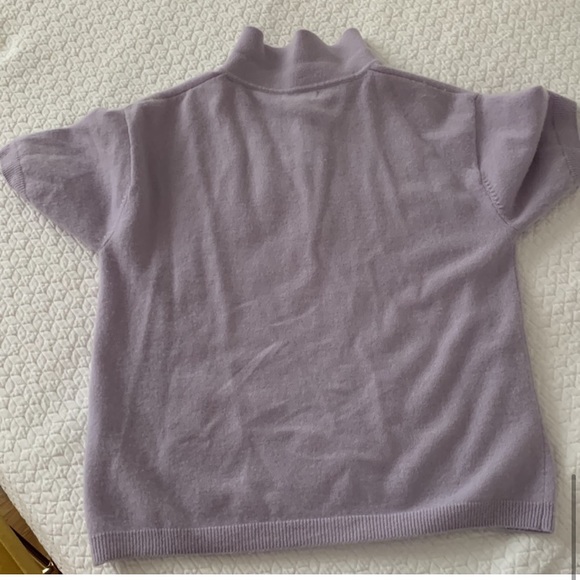 Sablyn Lilac Satin Miranda Skirt + Sweater Set - Picture 14 of 14